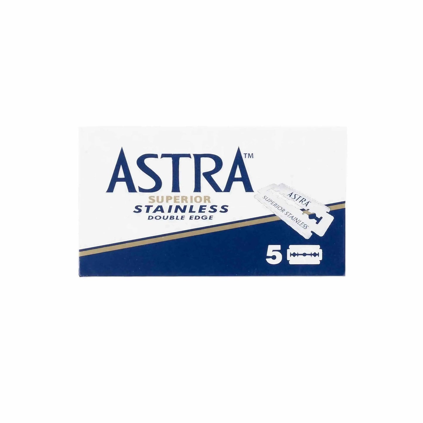 Astra Stainless Double Edge Razor Blades (100 Blades) Astra Premium