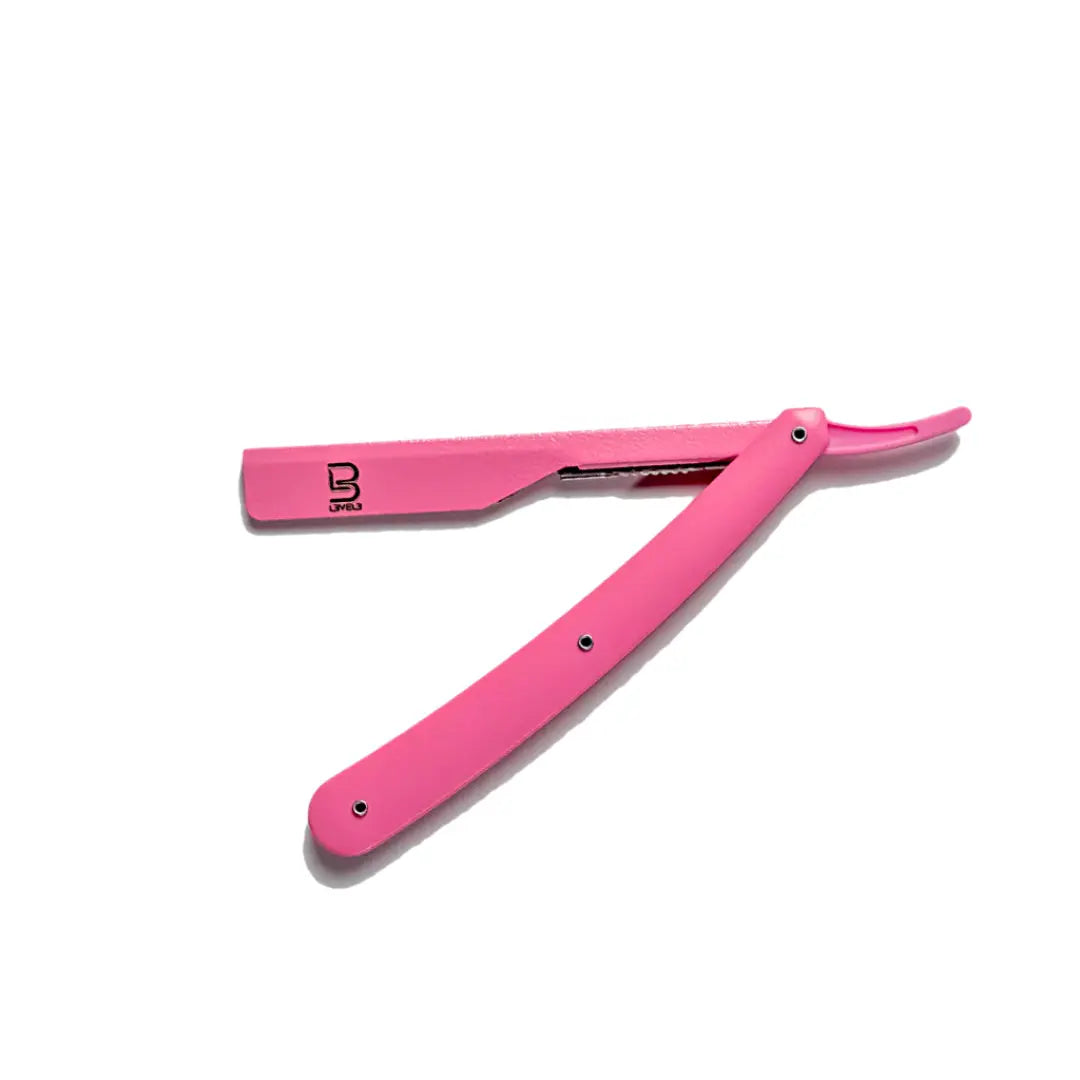 Level 3 Pink Straight Razor Holder | Precision Meets Style | BuyBarber.com
