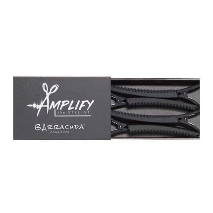 Barracuda Comb Clips 4-Pack – Comb-Top, No-Slip Hair Clips - BUYBARBER.COM