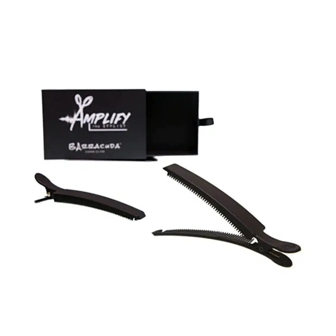 Barracuda Comb Clips 4-Pack – Comb-Top, No-Slip Hair Clips - BUYBARBER.COM