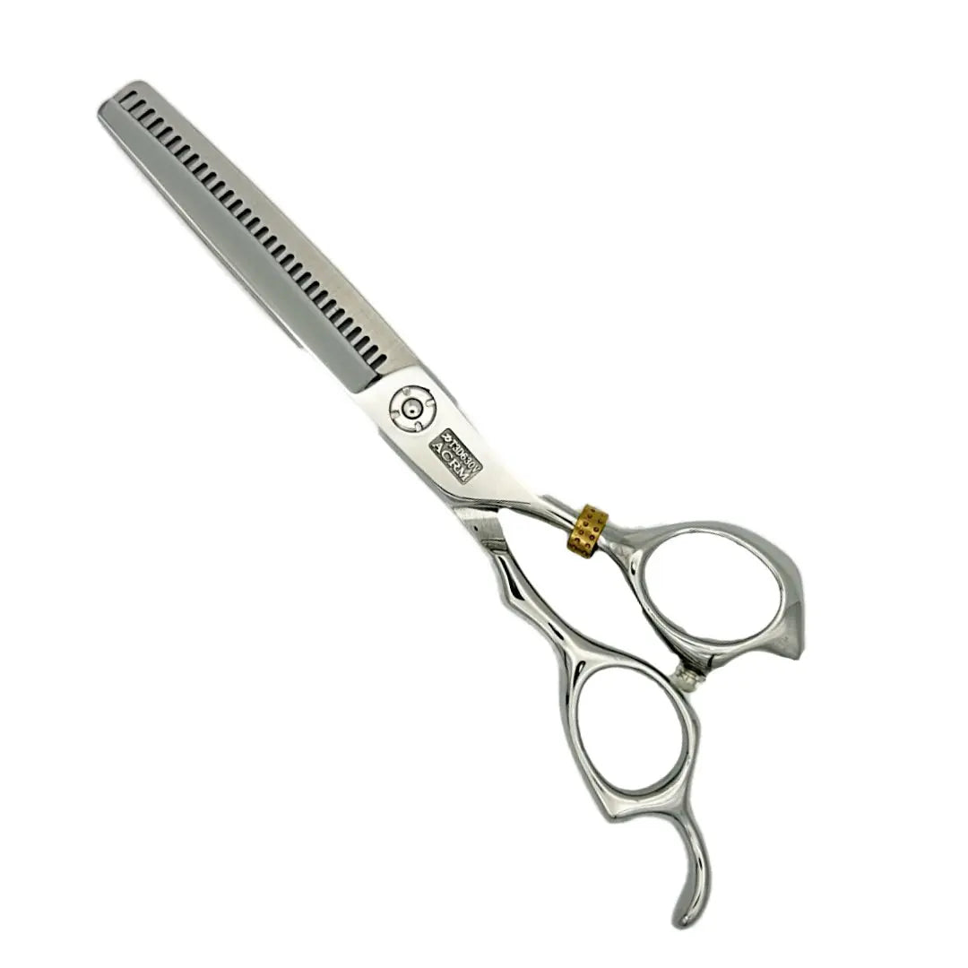 Professional Japanese Hair Thinning Shears | Hand Made | 6 Inch | 440C Stainless Steel - BUYBARBER.COM