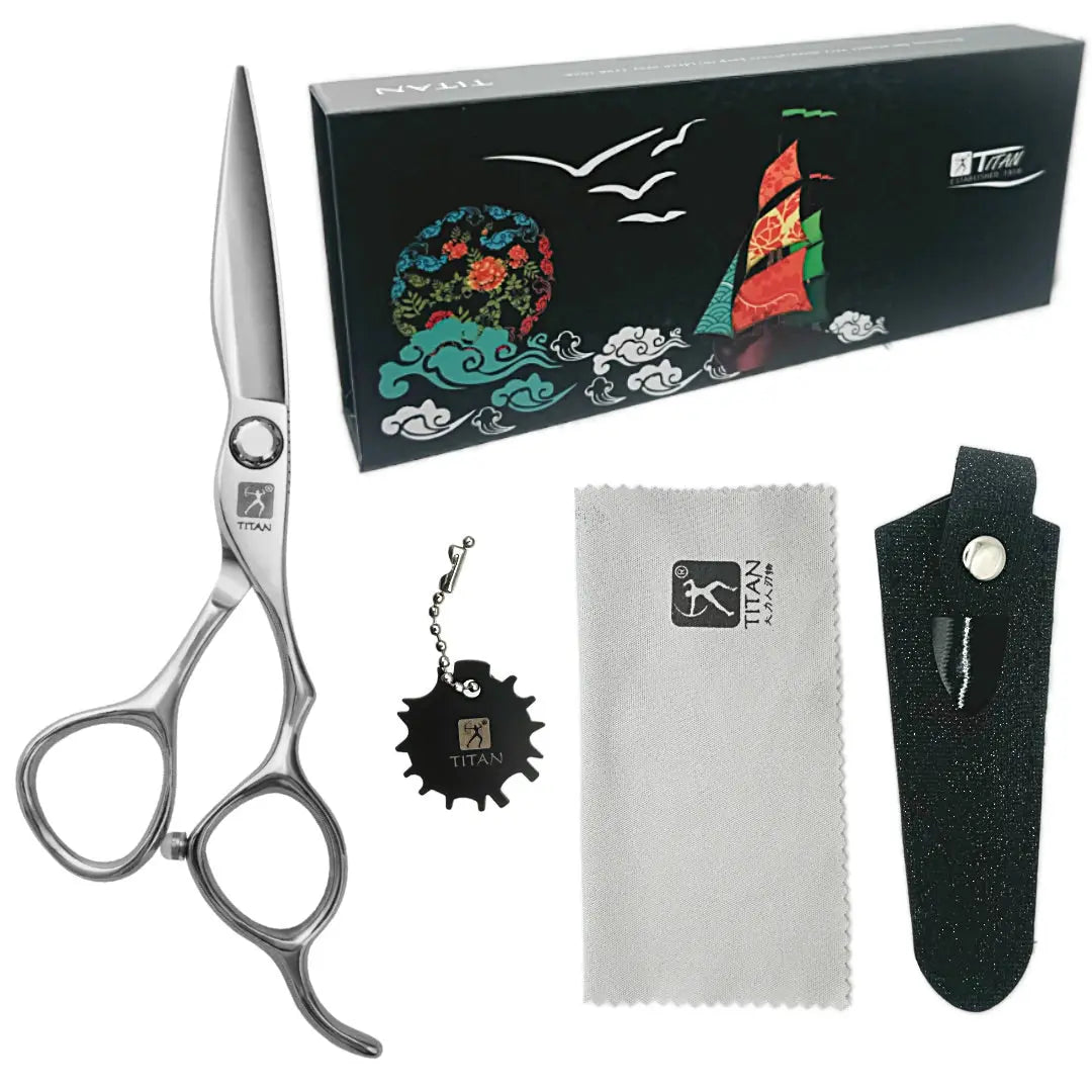 Professional Japanese Hair Cutting Shears | Handmade | 6 Inch | 440C Steel BUYBARBER.COM