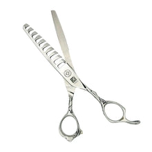 Professional Japanese 10 Teeth Micro-Cut Hair Thinning Shears | 440C | 6 Inch - BUYBARBER.COM