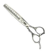 Professional Japanese 10 Teeth Micro-Cut Hair Thinning Shears | 440C | 6 Inch - BUYBARBER.COM