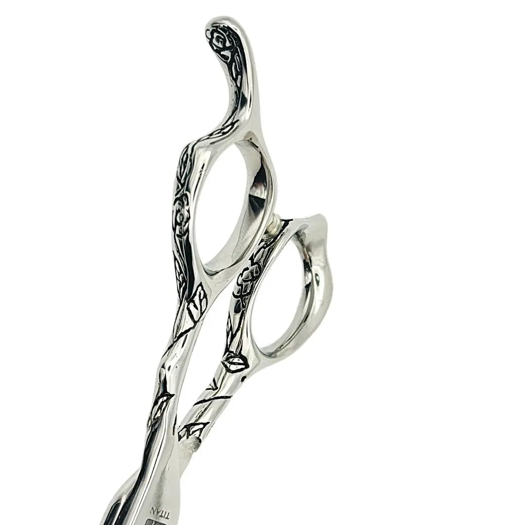 Professional Japanese 10 Teeth Micro-Cut Hair Thinning Shears | 440C | 6 Inch - BUYBARBER.COM