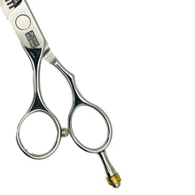 Professional Left-Handed Japanese Hair Thinning Shears | Hand Made | 6 Inch | 440C Stainless Steel - BUYBARBER.COM