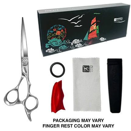 Professional Japanese 440C Hair Cutting Shears - Hitachi - 5.5" BUYBARBER.COM