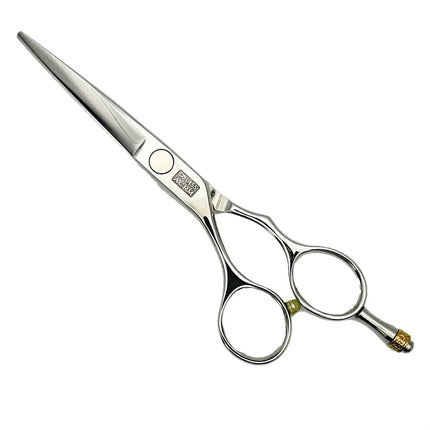 Hand Made Japan Left Hand Hair Cutting Shears 5.5" | 440C Japanese Steel - BUYBARBER.COM