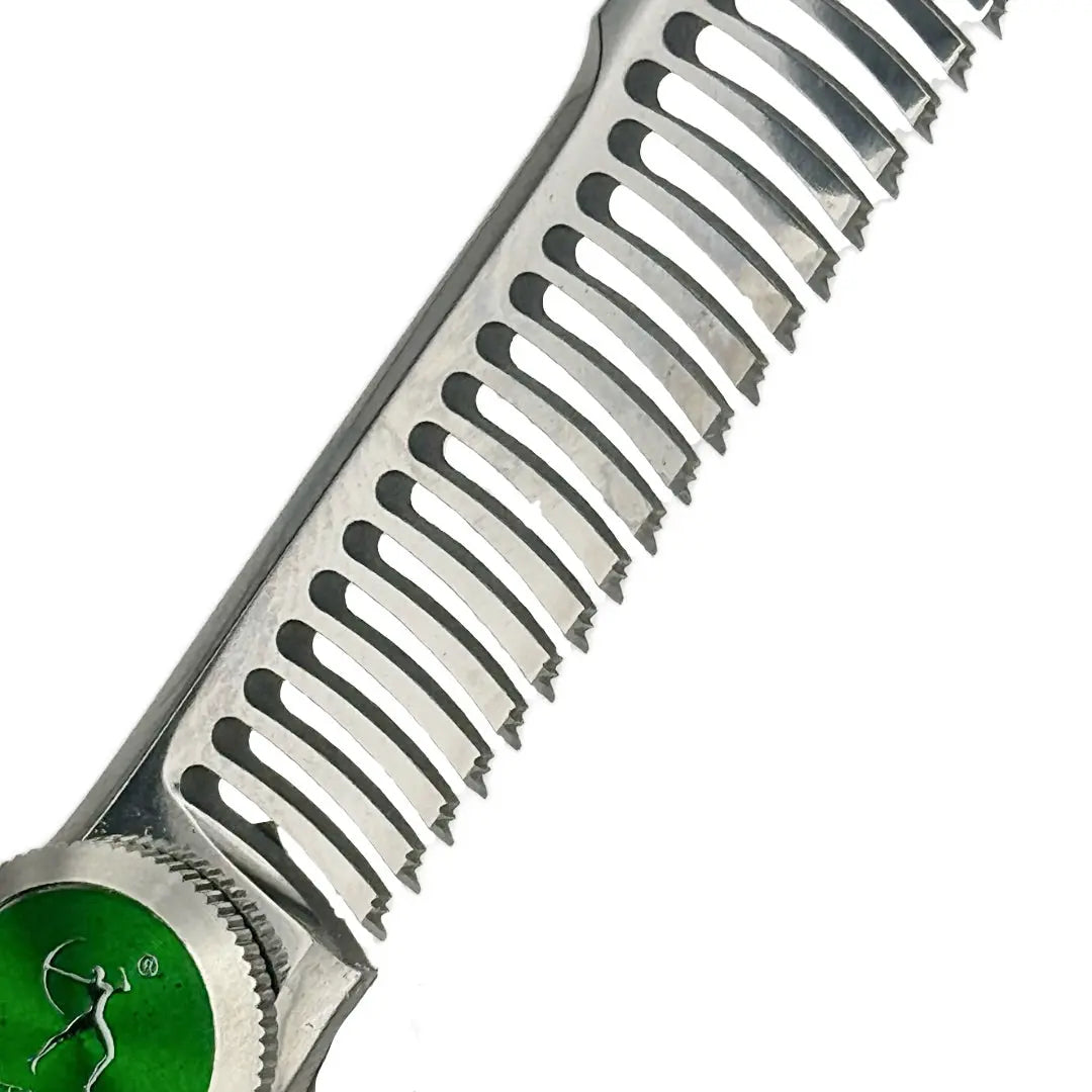 Professional Japanese Hair Thinning Shears | Handmade | 6 Inch | SUS440C Steel - BUYBARBER.COM