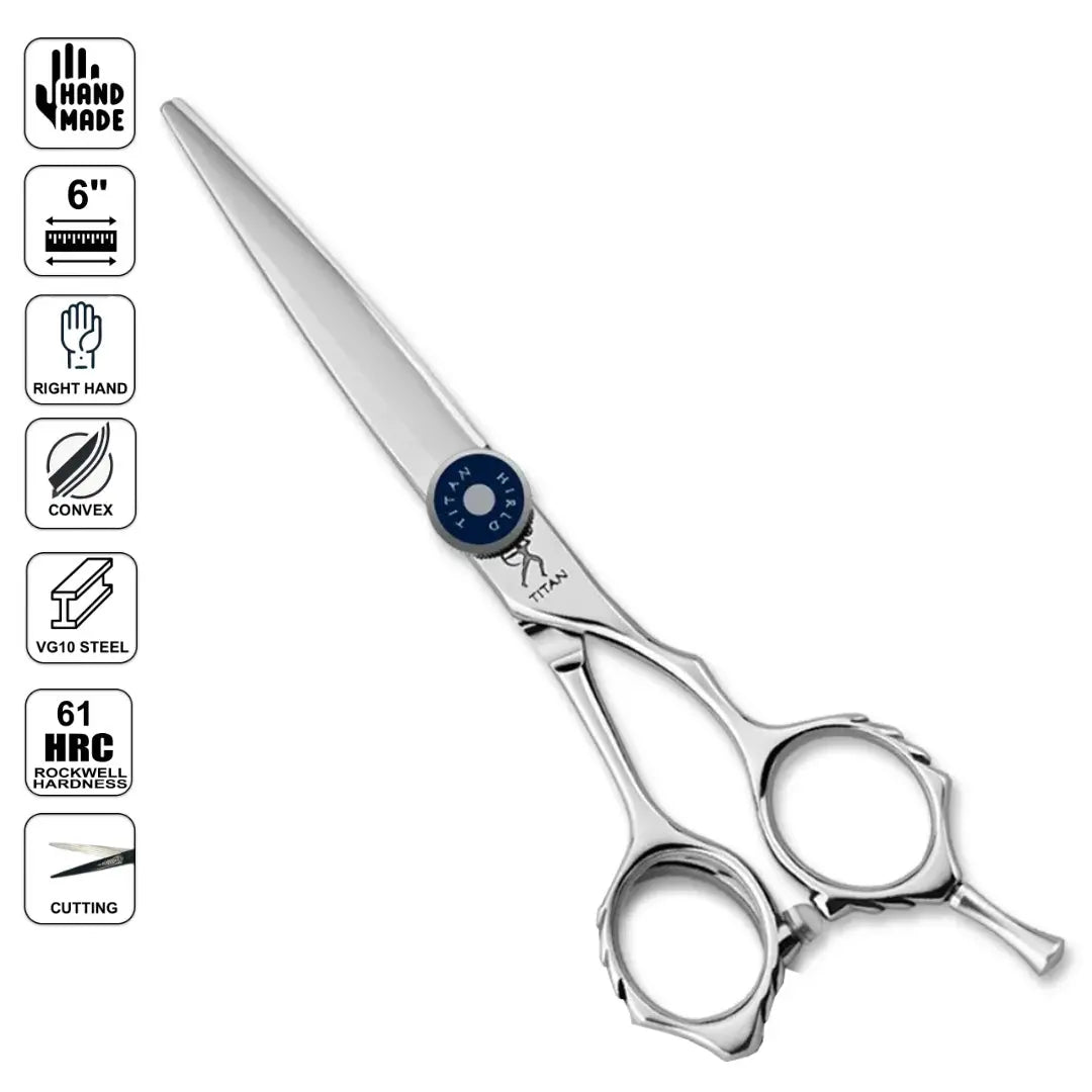 Handmade Japan VG10 Cutting Shears (6”) – Royal Blue - BUYBARBER.COM