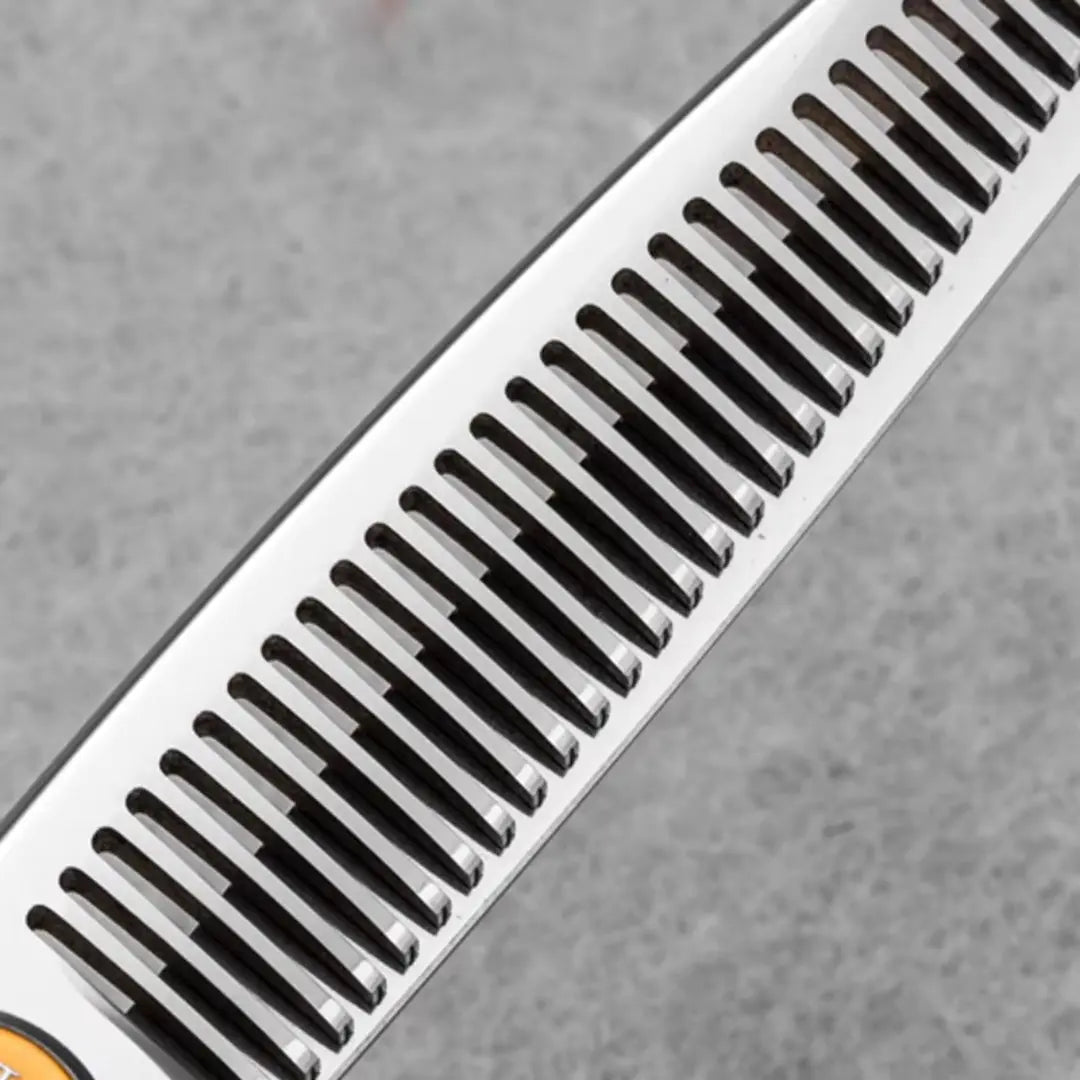 Handmade Japan VG10 Thinning Shears (6”) – Laser Red