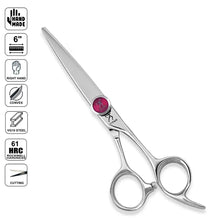 Handmade Japan VG10 Cutting Shears (6”) – Laser Red - BUYBARBER.COM