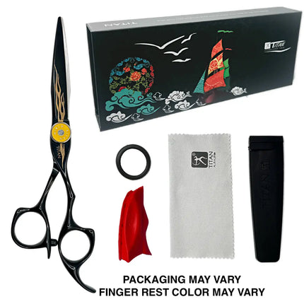 Professional Japanese 6" Hair Cutting Shears – Hand Made 440C - Limited Edition BUYBARBER.COM