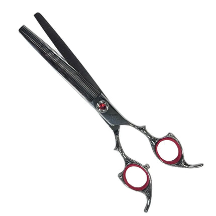 Titan 5 Star Japanese Hair Thinning Shears 7 Inch – 440C BUYBARBER.COM