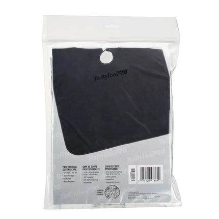 BaBylissPRO® Barber Cape (BLACK) - BUYBARBER.COM