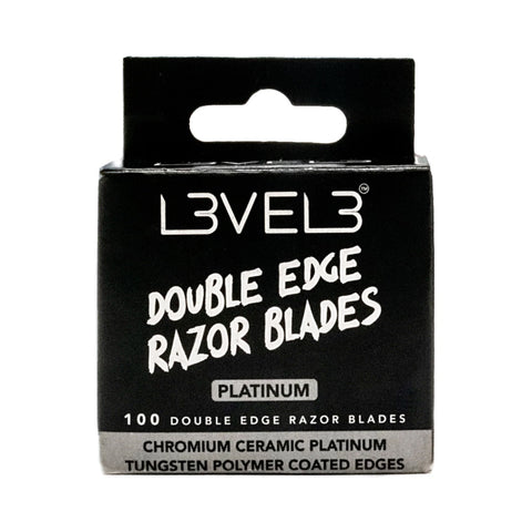 Level 3 Platinum Double-Edge Razor Blades