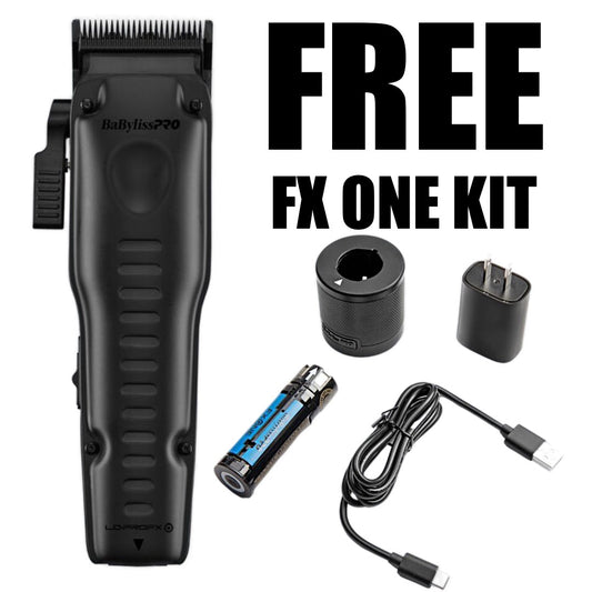 BaBylissPRO® FXONE™ Lo-ProFX Matte Black Clipper | Professional Performance