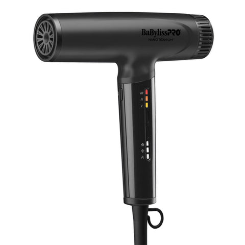 BaBylissPRO Nano Titanium Matte Black Light Ionic High-Speed Dryer