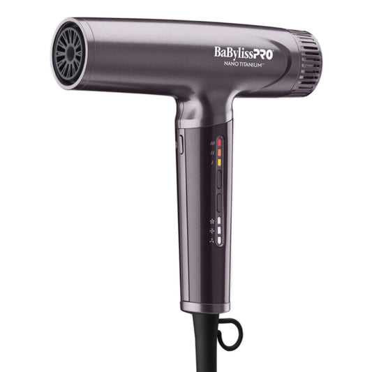 BaBylissPRO Nano Titanium Nightfall High-Speed Dryer | Lightweight Ionic