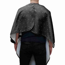 Barber Strong Shield Barber Cutting Cape - Black/White - BUYBARBER.COM