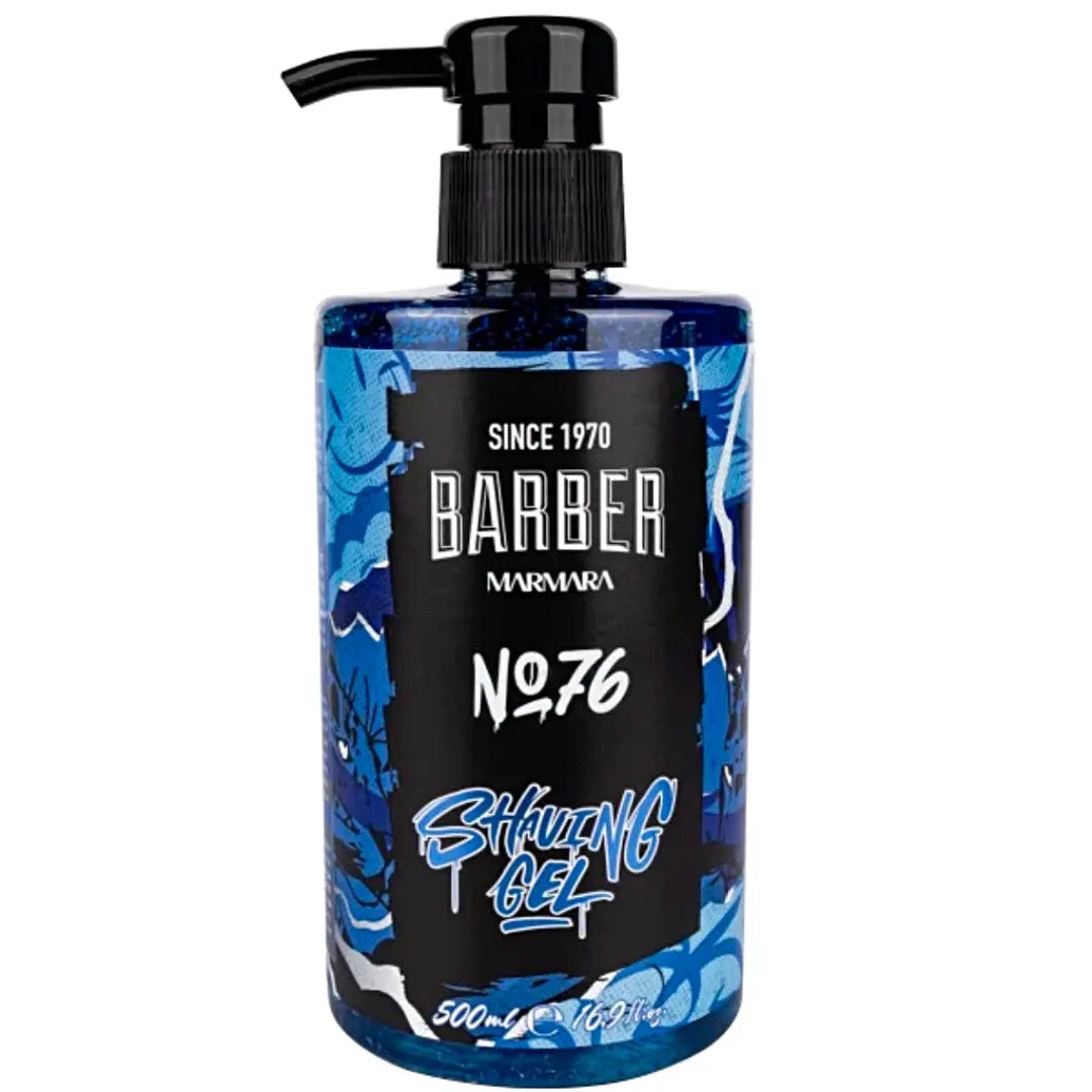 Marmara Barber Shaving Gel No.76 (Blue) - BUYBARBER.COM