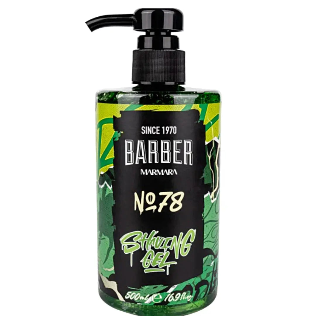 Marmara Barber Shaving Gel No.78 (Green) - BUYBARBER.COM