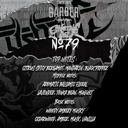 Marmara Barber Shaving Gel No.79 (Clear) - BUYBARBER.COM