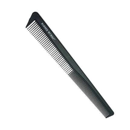 Barber Works Taper Comb | Carbon Fiber | 7" - BUYBARBER.COM
