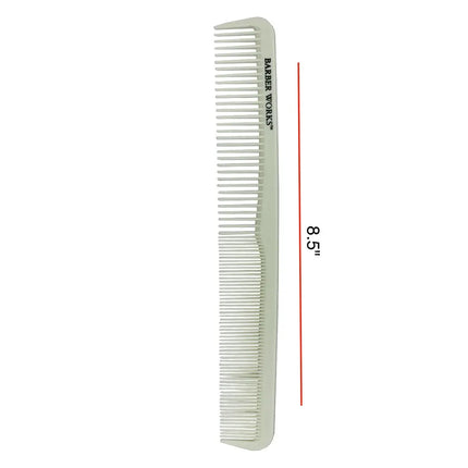Barber Works Cutting Comb | Hybrid Ceramic | 8.5" - BUYBARBER.COM