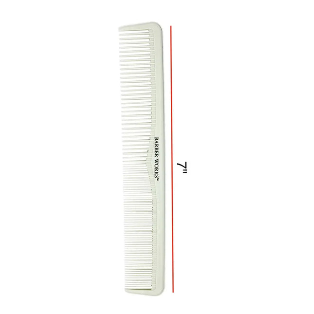 Barber Works Styling Comb | Hybrid Ceramic | 7" - BUYBARBER.COM