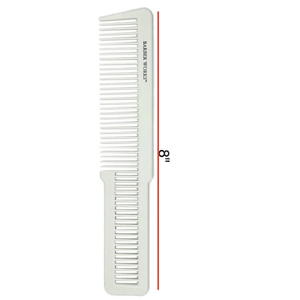 Barber Works Clipper Comb | Hybrid Ceramic | 8" - BUYBARBER.COM