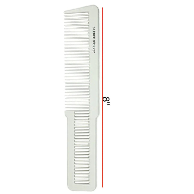 Barber Works Clipper Comb | Hybrid Ceramic | 8" - BUYBARBER.COM