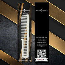 Barber Works Clipper Comb | Hybrid Ceramic | 8