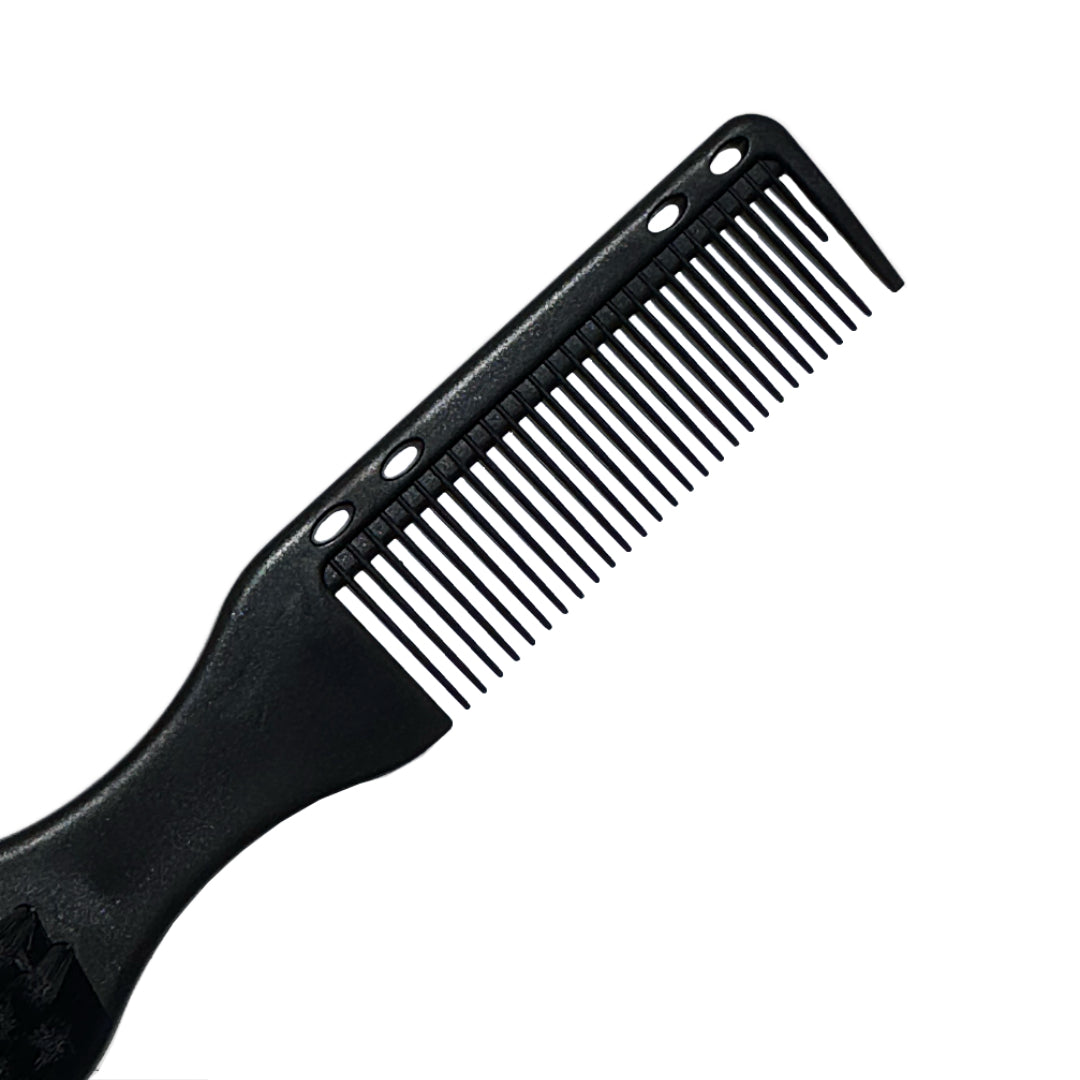 Barber Works Double Sided Clipper-Comb Brush