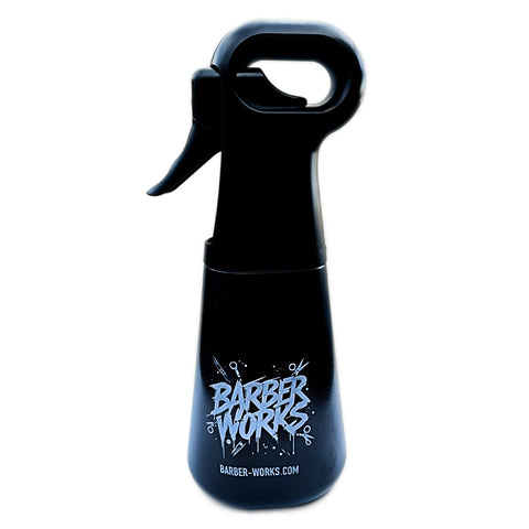 Barber Works Continuous Mist Sprayer – 300ml Black | Premium Quality