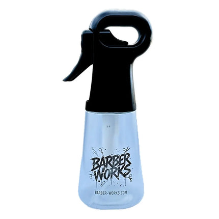 Barber Works Continuous Mist Sprayer – 300ml Clear | Premium Quality - BUYBARBER.COM