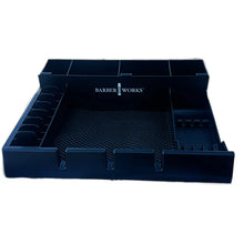 BARBER WORKS Barber Station Organizer - Professional Tool Storage - BUYBARBER.COM