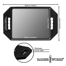 BARBER WORKS Barber Foam Mirror - Lightweight & Durable - BUYBARBER.COM