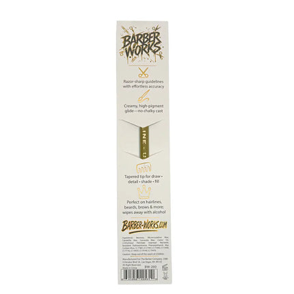 Barber Works product packaging on a white background