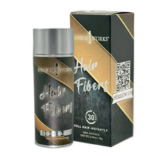 Barber Works Hair Fibers (28g) - Onyx Black | Instant Thicker Look for Men & Women - BUYBARBER.COM