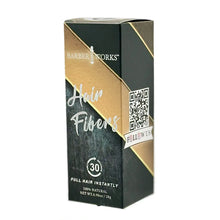 Barber Works Hair Fibers (28g) - Onyx Black | Instant Thicker Look for Men & Women - BUYBARBER.COM