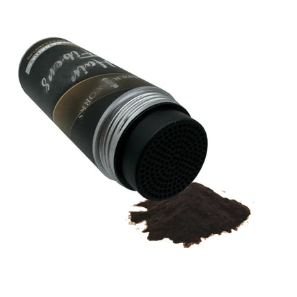 Barber Works Hair Fibers (28g) - Dark Brown | Instant Thicker Look for Men & Women Barber Works