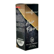 Barber Works Hair Fibers (28g) - Dark Brown | Instant Thicker Look for Men & Women Barber Works