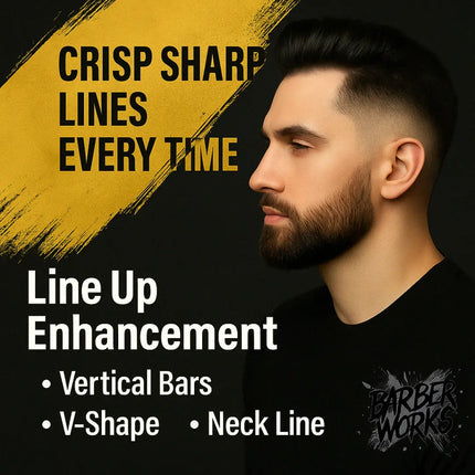 Barber Works Color Enhancement Klutch Card for Beards & Lineups - BUYBARBER.COM