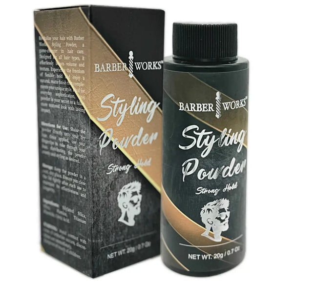 Barber Works Styling Powder | .7oz 28g - BUYBARBER.COM
