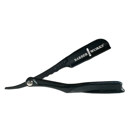 Barber Works Professional Razor Holder – Ultra 3mm Exposed | Superior Grip & Safety Hinge Design Barber Works