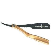 Barber Works Professional Razor Holder – Ultra 3mm Exposed | Superior Grip & Safety Hinge Design Barber Works