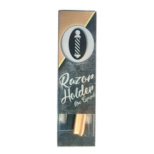 Barber Works Professional Razor Holder – Ultra 3mm Exposed | Superior Grip & Safety Hinge Design Barber Works