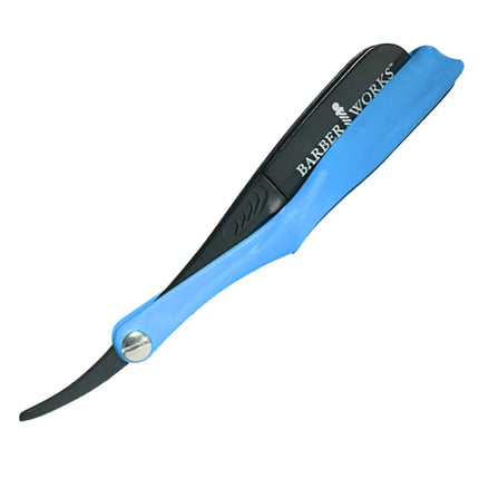 Barber Works Professional Razor Holder – Ultra 3mm Exposed | Superior Grip & Safety Hinge Design Barber Works