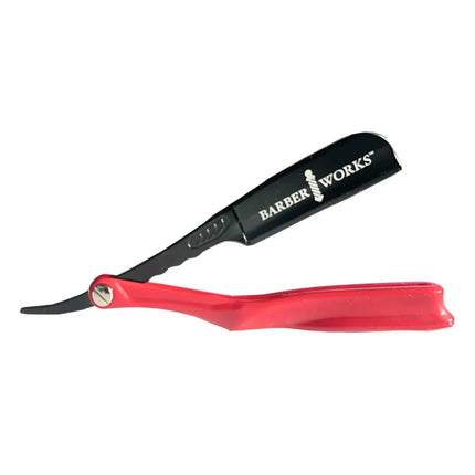 Barber Works Professional Razor Holder – Ultra 3mm Exposed | Superior Grip & Safety Hinge Design Barber Works
